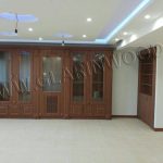 کابینت گردويی امباس میبدی